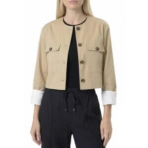 NEW AREA STARS women's emi topper in tan